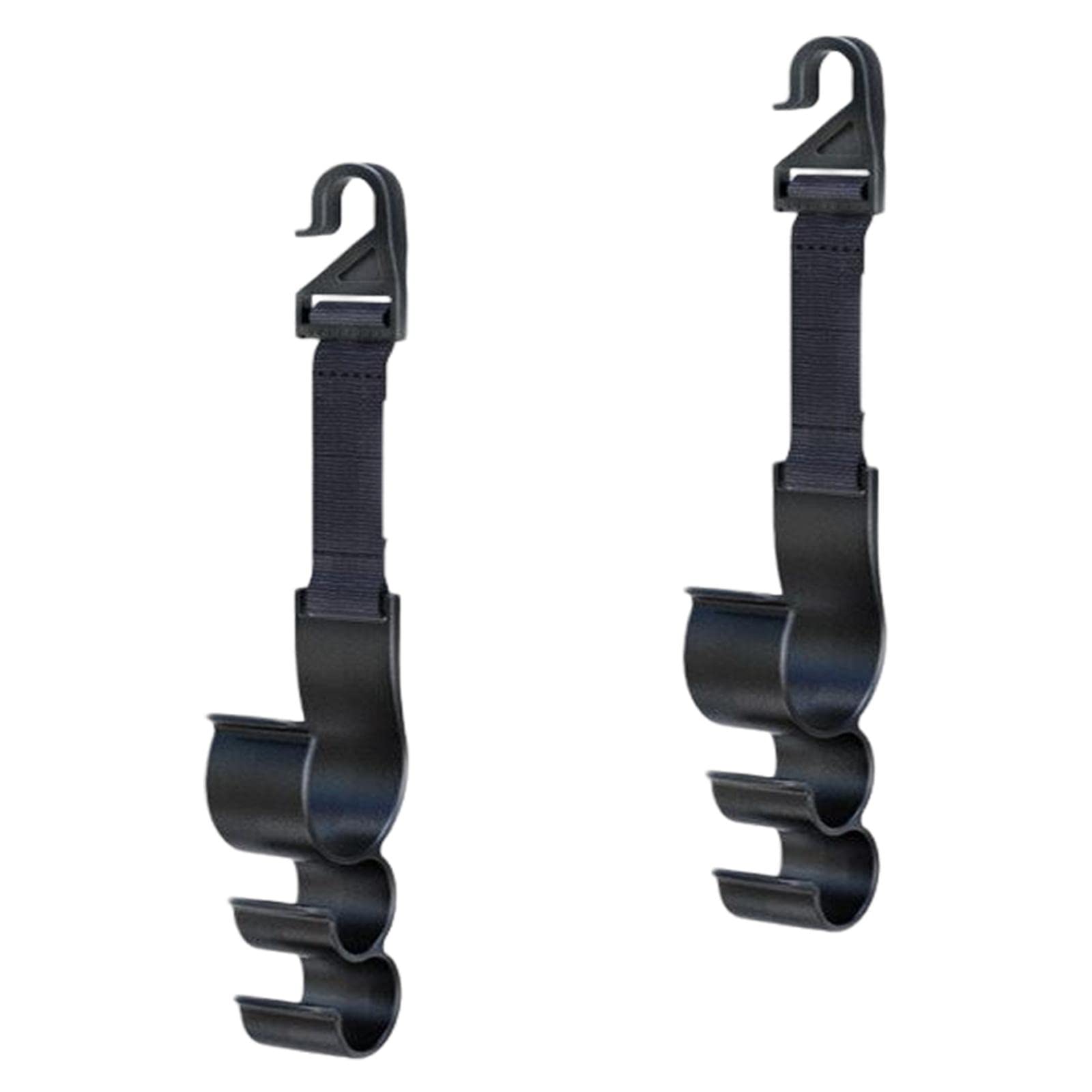 Indy Mall Car Headrest Hooks Backseat Hanger Multipurpose Fits for Purse Jackets Standard