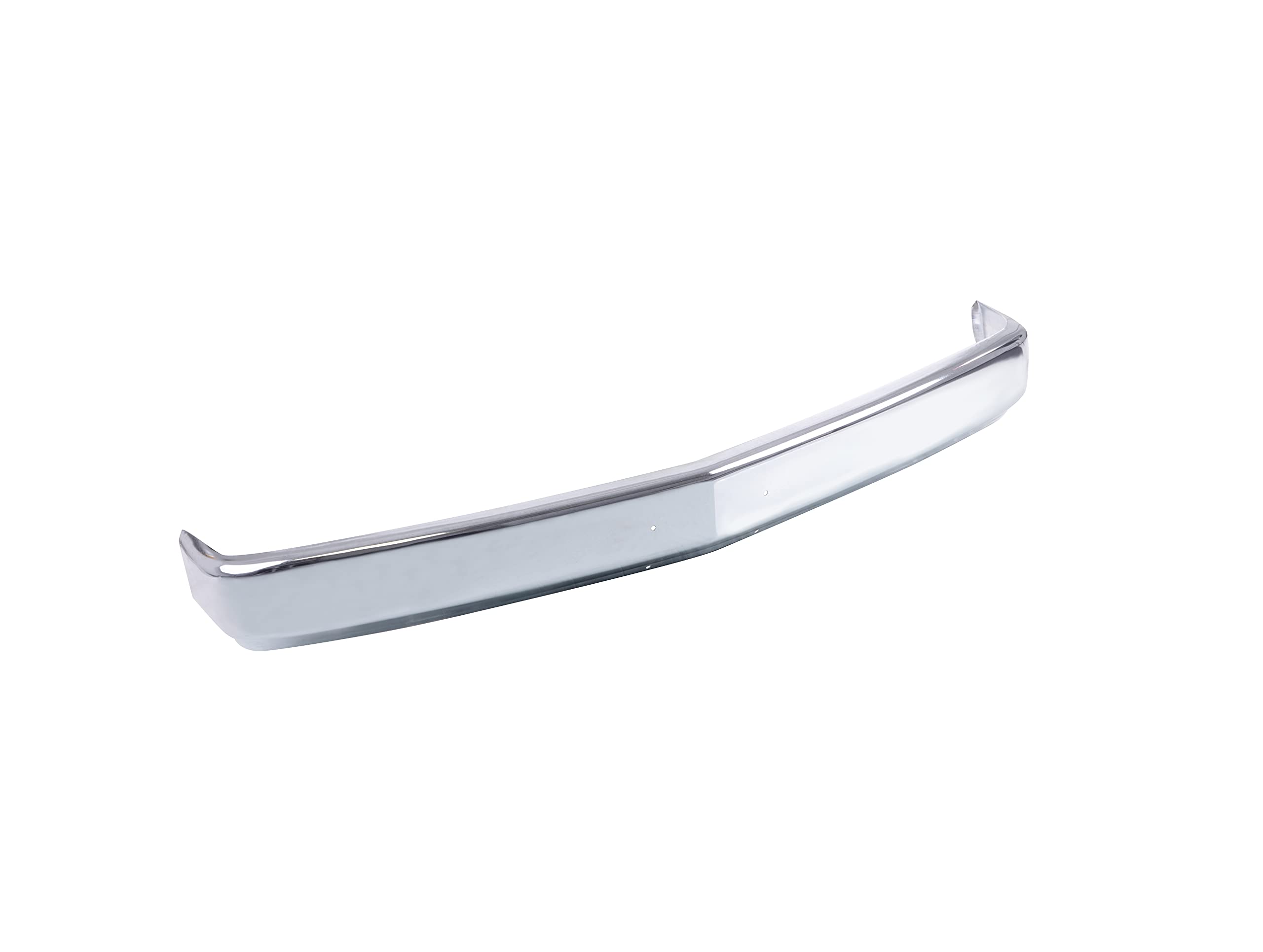 JustDrivably Front Bumper Face Bar, Chrome Steel, Compatible with Chevy/GMC 1500 2500 3500 Blazer S10 Tahoe Yukon 1988-2000