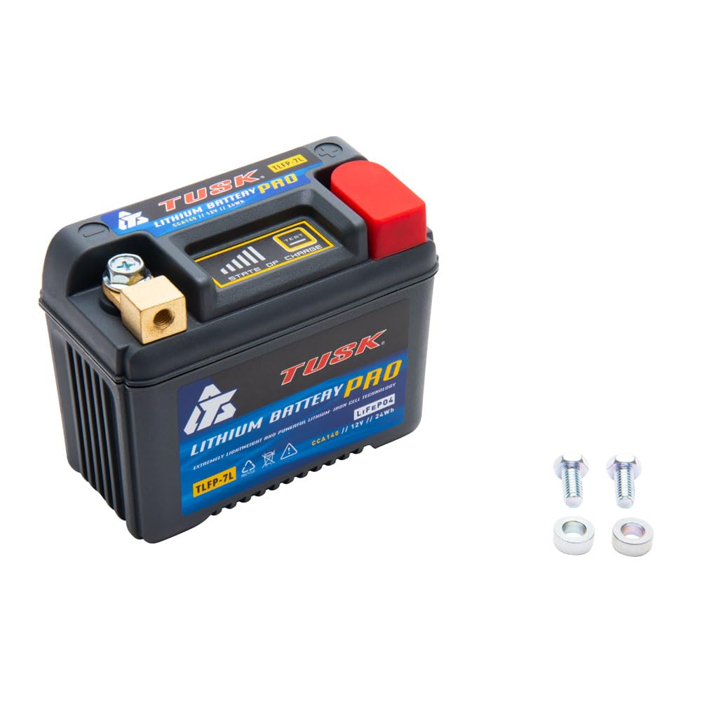 Tusk Lithium Pro Battery Tlfp-7L For Honda Crf250L 2013-2016
