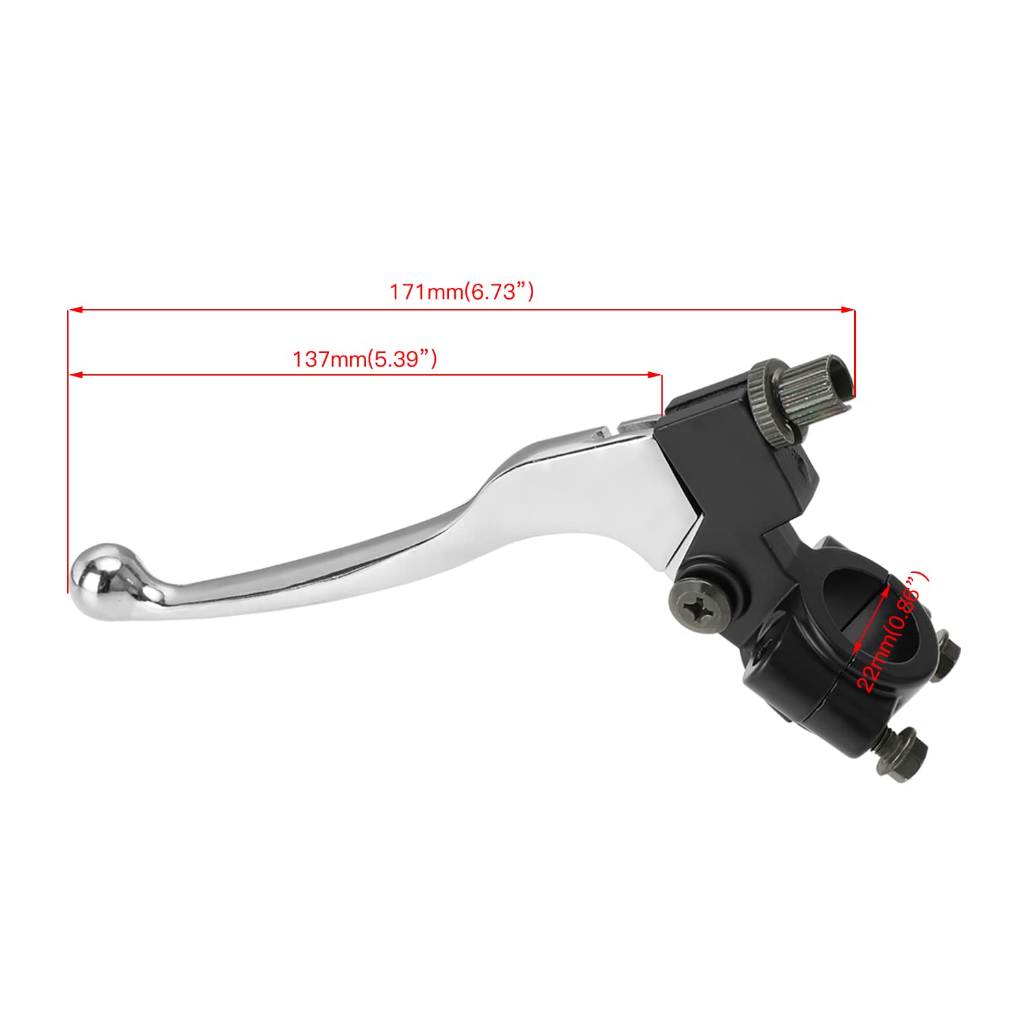 YOXUFA Mini Bike Brake Lever Handle 67 inch Drum Brake Cable Assembly Kit for 196cc 200cc Motor Coleman CT200U CT200U-EX BT200X