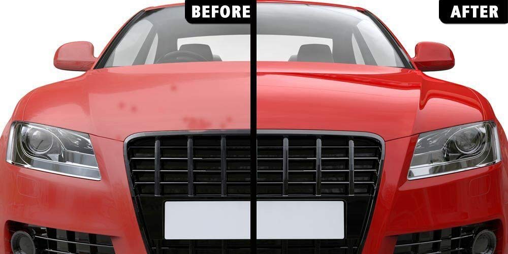 HS UltraGloss Car Polish - Carnauba, PTFE, 10 oz, Red, Model 29953, Professional Choice