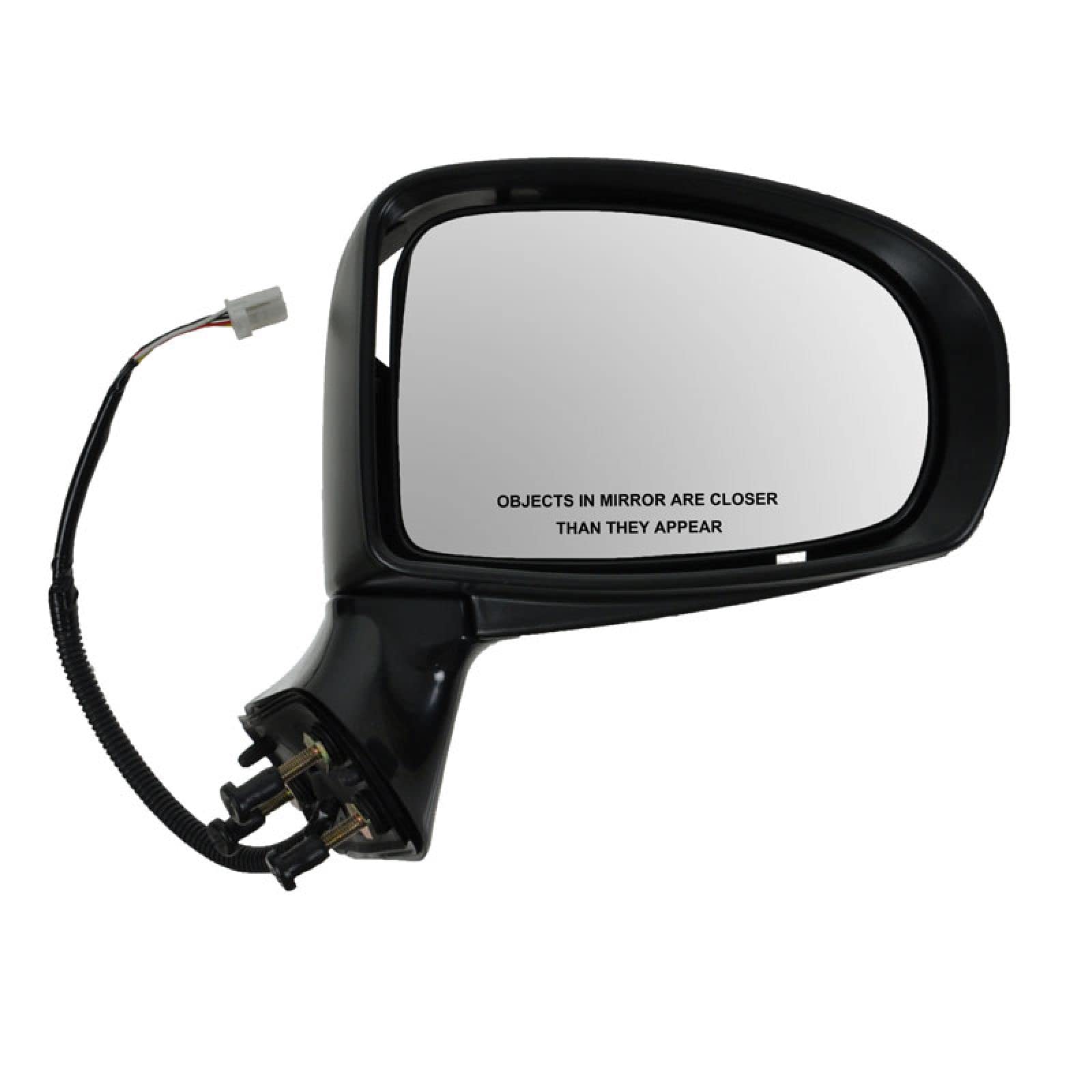 Trq Right Mirror With Heat Passenger Side Compatible With 2009-2012 Toyota Venza To1321258