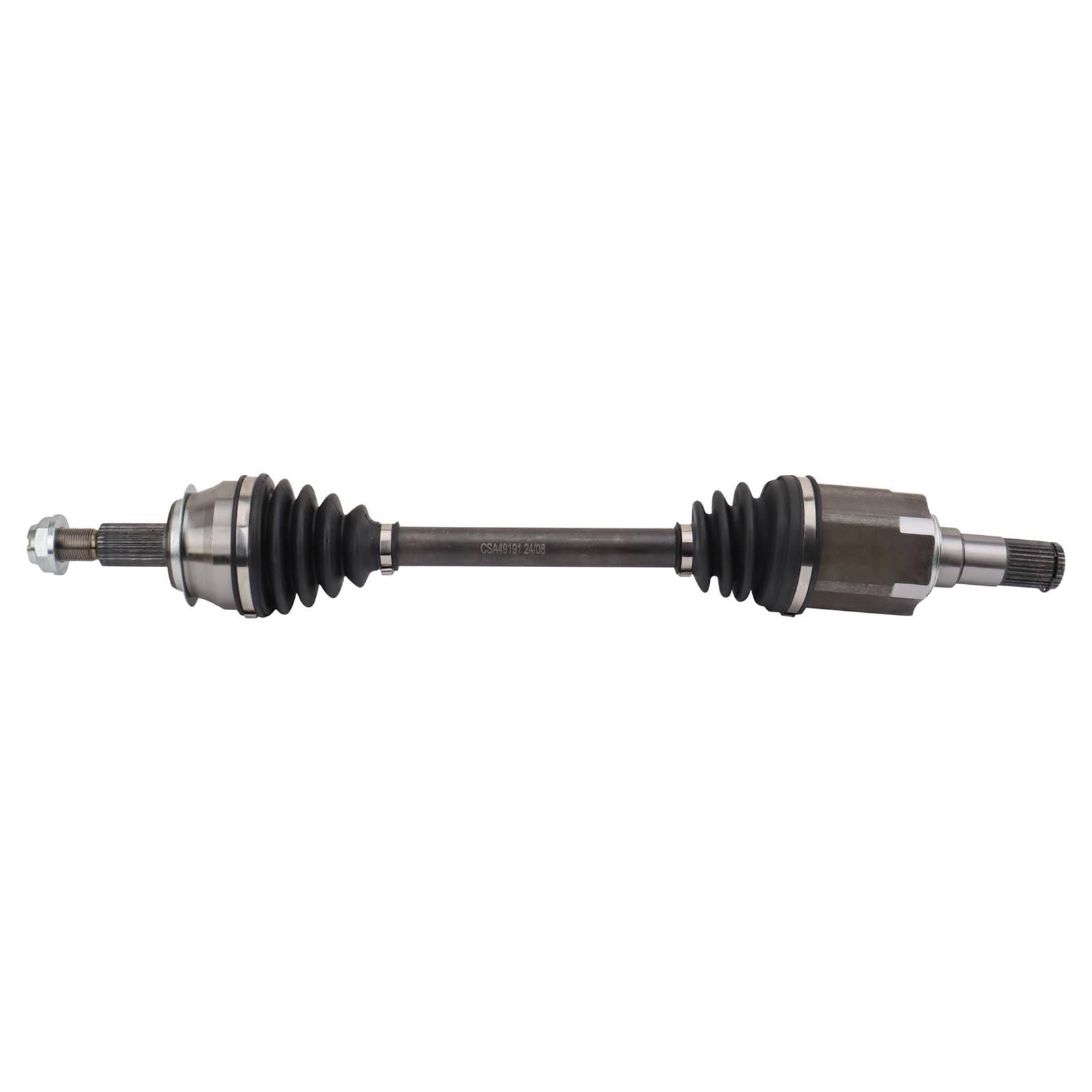 TRQ Front CV Axle Shaft Assembly Set Compatible with 2014-2018 Mazda 3