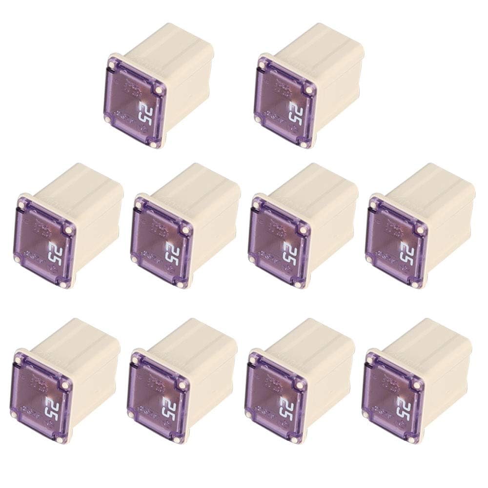Jcase Fuse Kit Mini Jcase Fuse Assortment Low Profile 25A Fit For Ford Chevy/Gm Nissan And Toyota Pickup Trucks Cars And Suvs