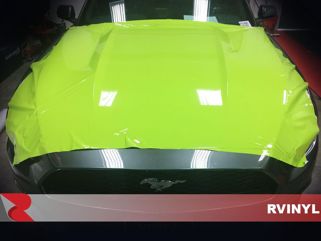 Avery Dennison Sw900 731-O Gloss Lime Green Supreme Wrapping Film Vinyl Vehicle Car Wrap Sheet Roll - (108'' X 60'')