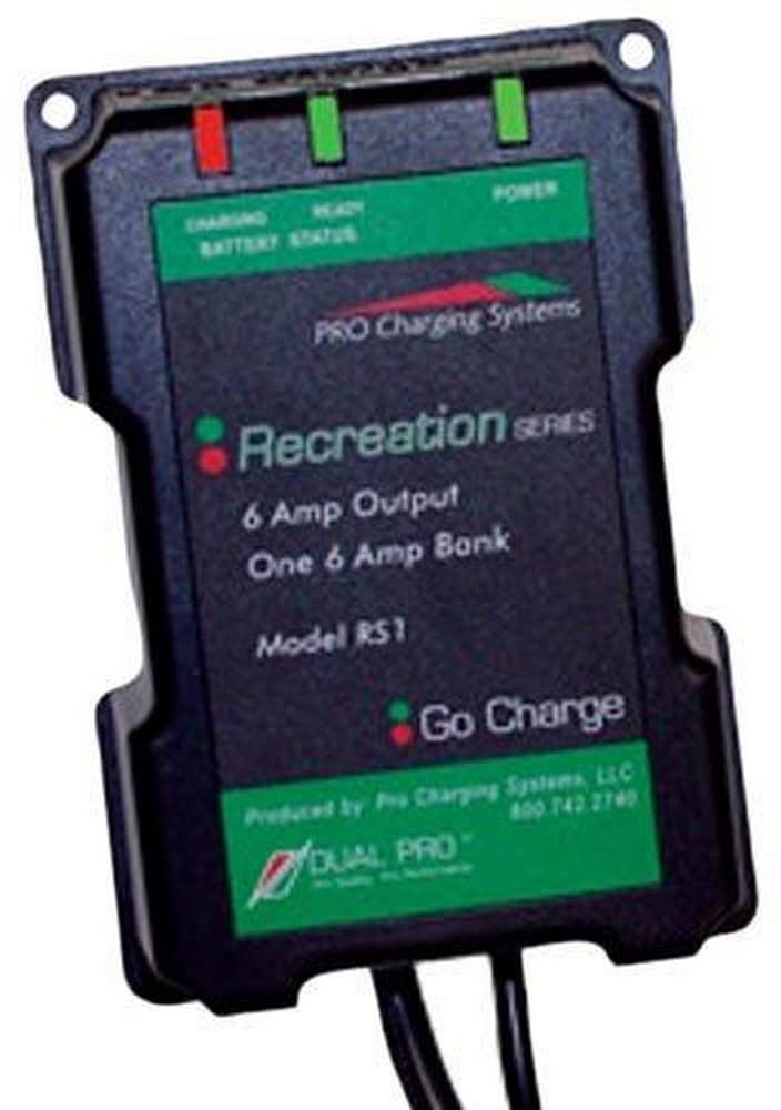 Dual Pro Rs1 Battery Charger 1 Bank 6 Amps