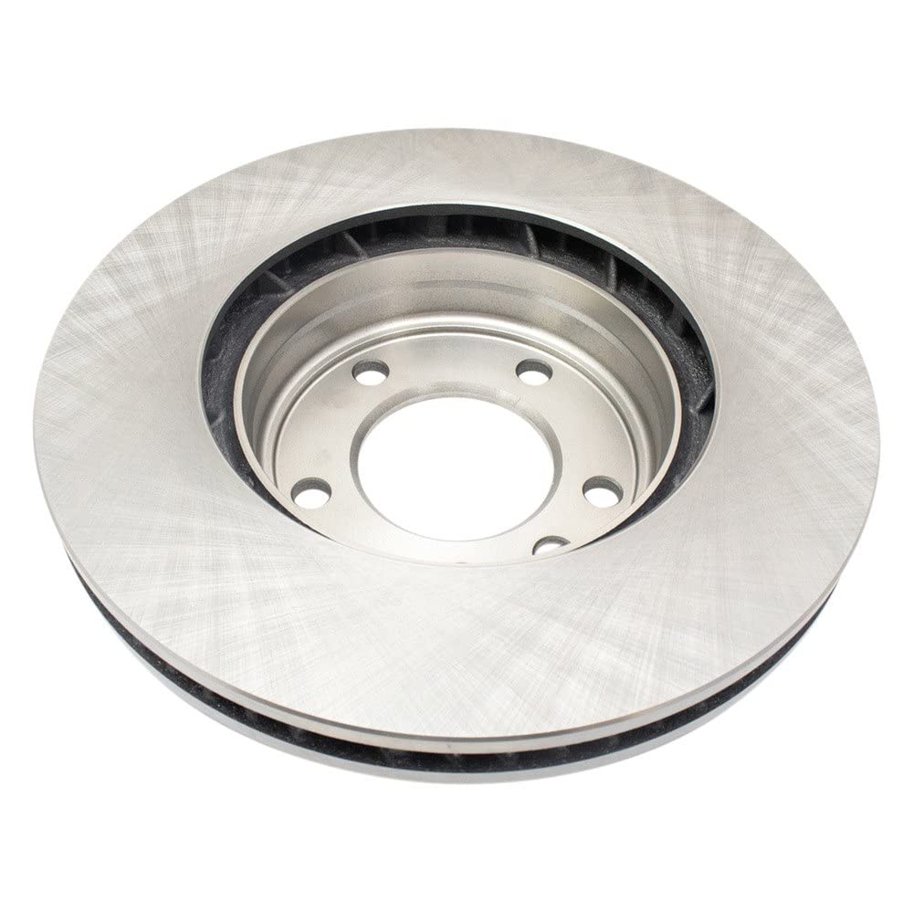 Trq Front Brake Rotors Set Vented Compatible With 2003-2010 Porsche Cayenne 2004-2017 Volkswagen Touareg