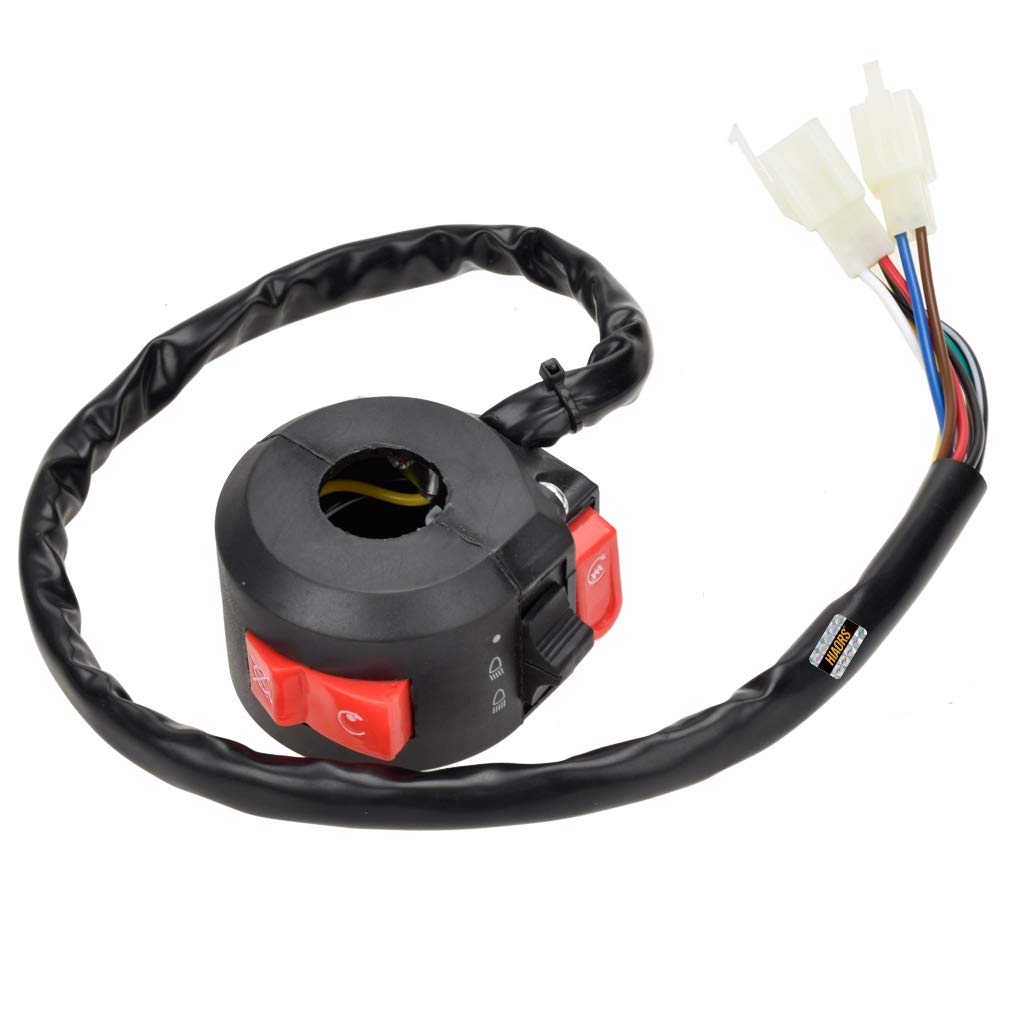 Hiaors Atv Left Kill Light Starter Switch 8 Pin For Taotao Sunl Peace Eagle 50Cc 70 Cc 90Cc 110Cc 125Cc 150Cc Chinese Atvs Quad