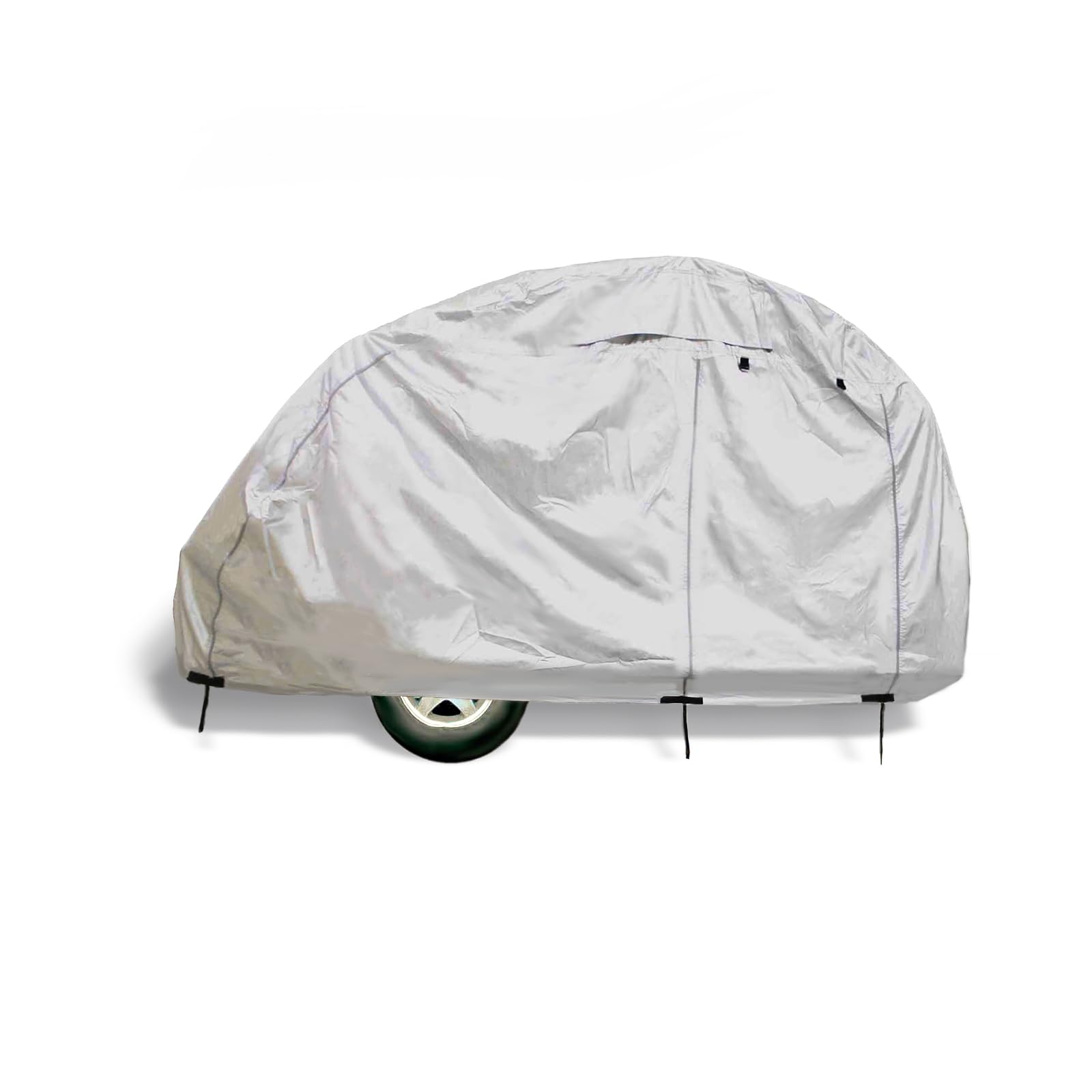 EliteShield ShieldAll Ultimate Teardrop Trailer Cover, Waterproof UV Protection Teardrop Travel Trailer Camper Cover Fits 10 Fee