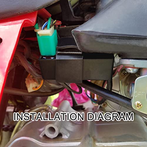 Goofit 5 Pin Ac Cdi Box Unit Replacement For Chinese 50C 70C 90Cc 110Cc 125Cc Horizontal Engine 3125B 3125R 3125Xr8 Ssr Taotao X