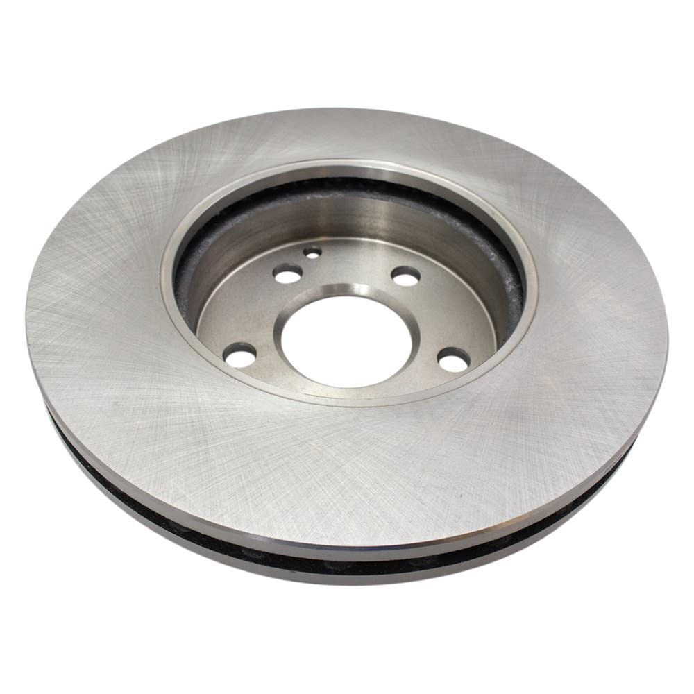 Trq Front Brake Rotors Set Vented Compatible With 2003-2009 Mercedes-Benz E320 2006-2009 E350