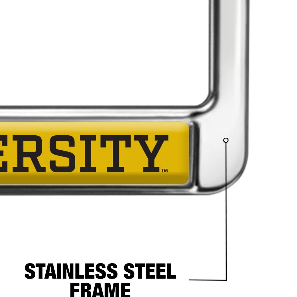 GRAPHICS & MORE Alabama State University Metal License Plate Frame - Full Size, One Size, Standard Design