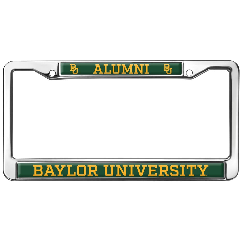 Baylor University Alumni Full Size Standard License Plate Metal Frame