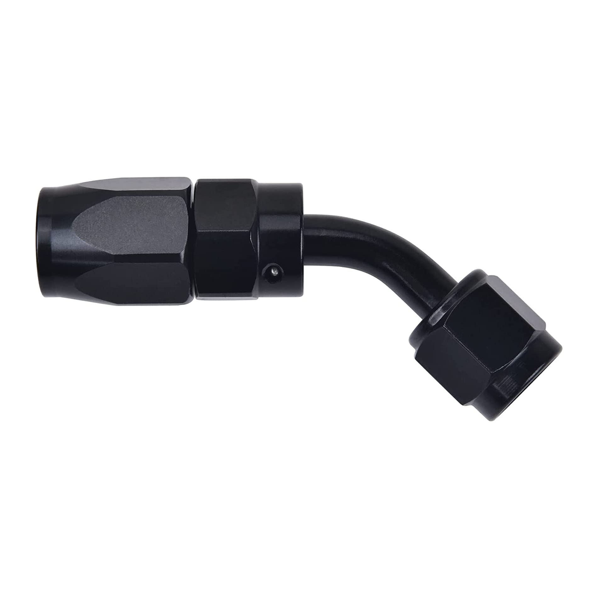 Evil Energy 8An Hose End Fitting 45 Degree Swivel For Cpe Braided Hose Black