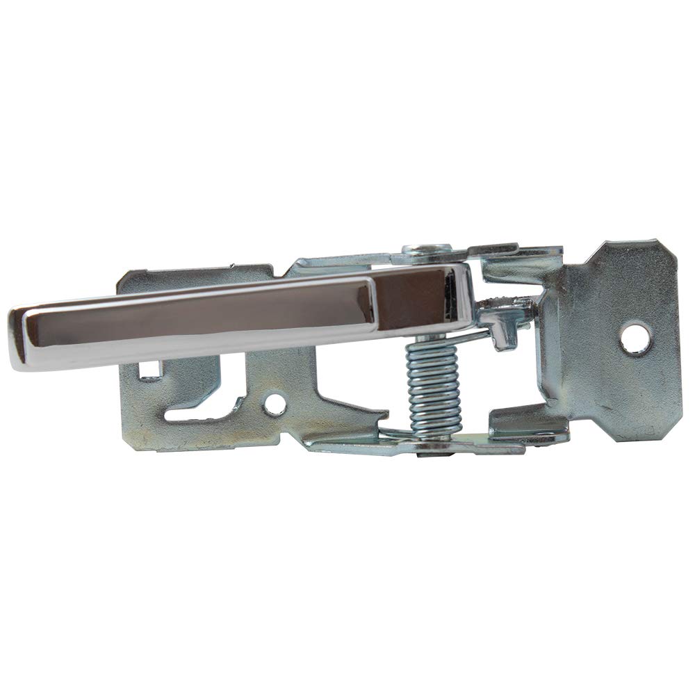 Brock Replacement Drivers Front Inside Interior Chrome Door Handle Compatible With 75-96 Gm Various Models 20456979 20610477