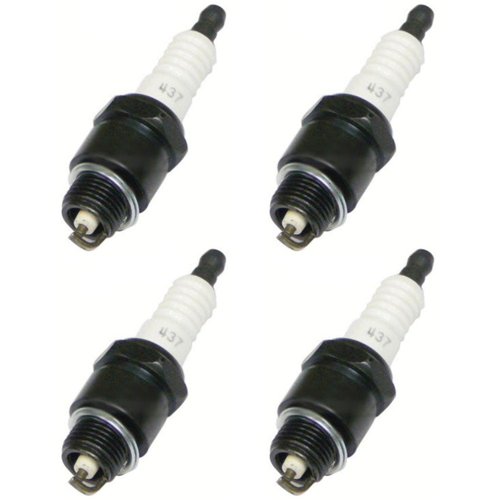 RAParts AL437 Pack of Four (4) Spark Plugs That Fits Ford Tractors 2N 8N 9N 600 700 800 2000 4000