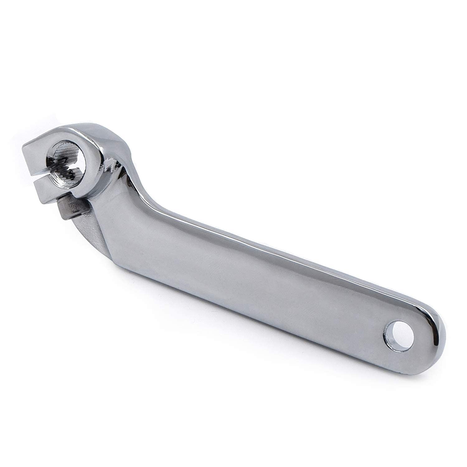 Xkmt- Adjustable Inner Shift Shifter Rod Lever Shaft Compatiable With Harley 1982-2018 Flt/Road Glide Fltrx 2015-2020 In Chrome