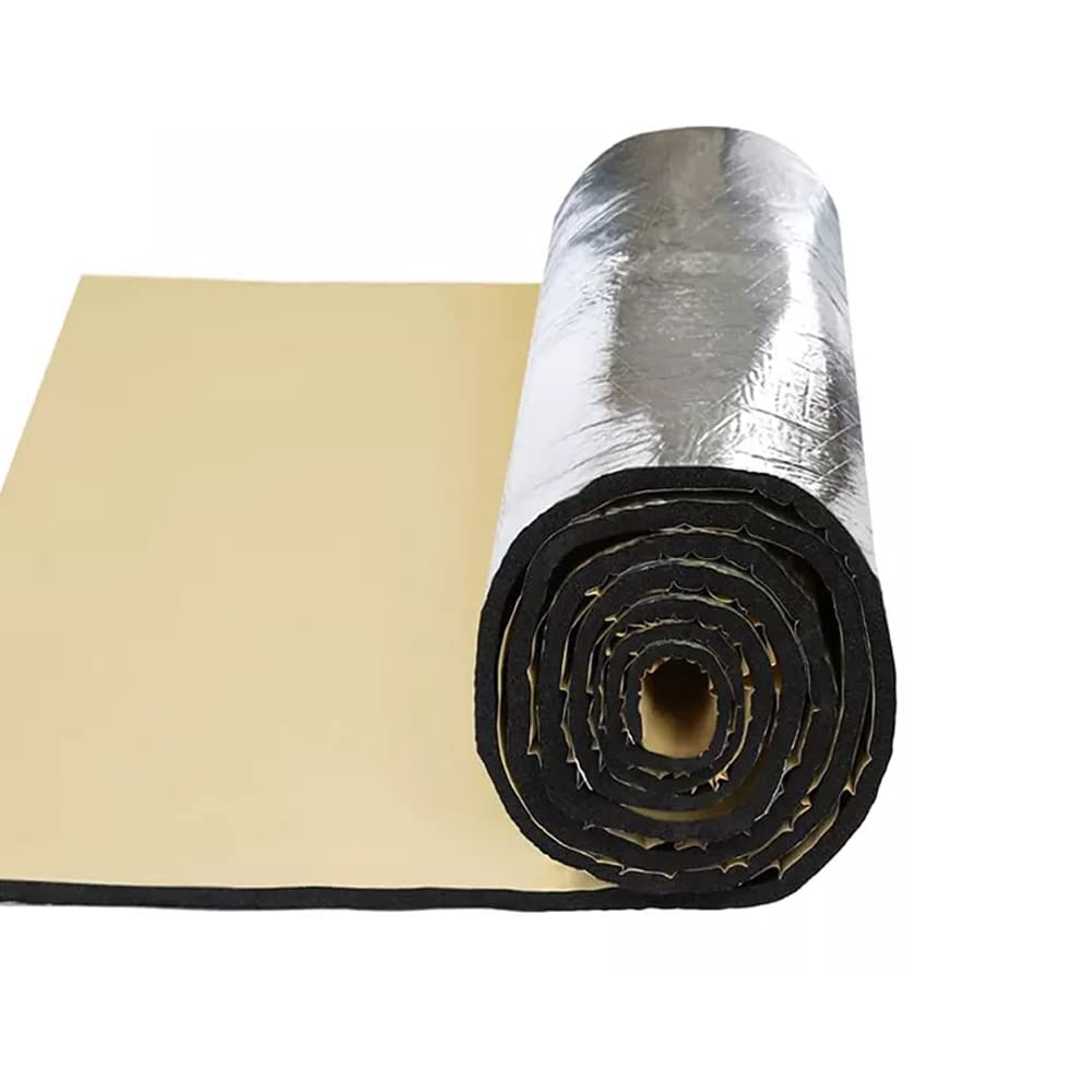 Car Heat Sound Deadening Insulation Mat, - 197 Mil 10.8 Sqft Automobile Sound Deadening & Heat Insulation Material For Auto Hood