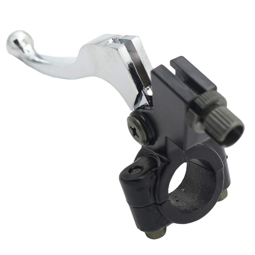 Cncmotok 22Mm Aluminum Alloy Chrome Plating Left Clutch Brake Lever Compatible With Coleman Ct200U Trail 200 Mini Bike 196Cc 98C
