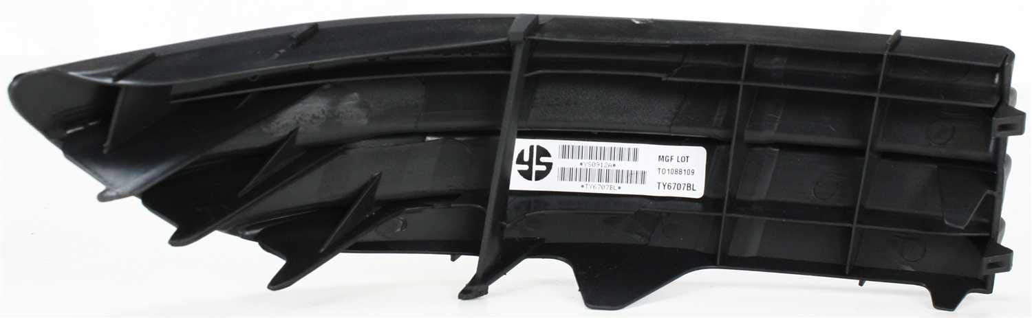 Evan Fischer Fog Light Cover Set Compatible With 2004-2005 Toyota Sienna Primed Front Driver And Passenger Side To1089109, To108