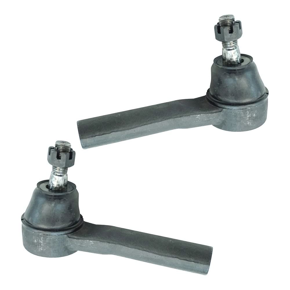 TRQ Front Outer Tie Rod Set Driver & Passenger Side Outer Compatible with 2004-2008 Chrysler Pacifica 2005-2007 Town & Country D