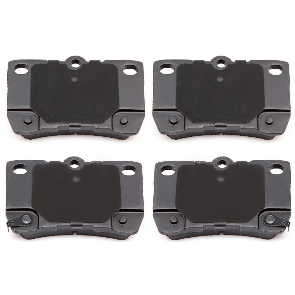 Cciyu D1113 Rear Semi-Metallic Disc Brake Pads Kit For Lexus Gs300 2006, Gs350 07-11, Gs430 06-07, Gs460 08-11, Is250 06-13, Is3