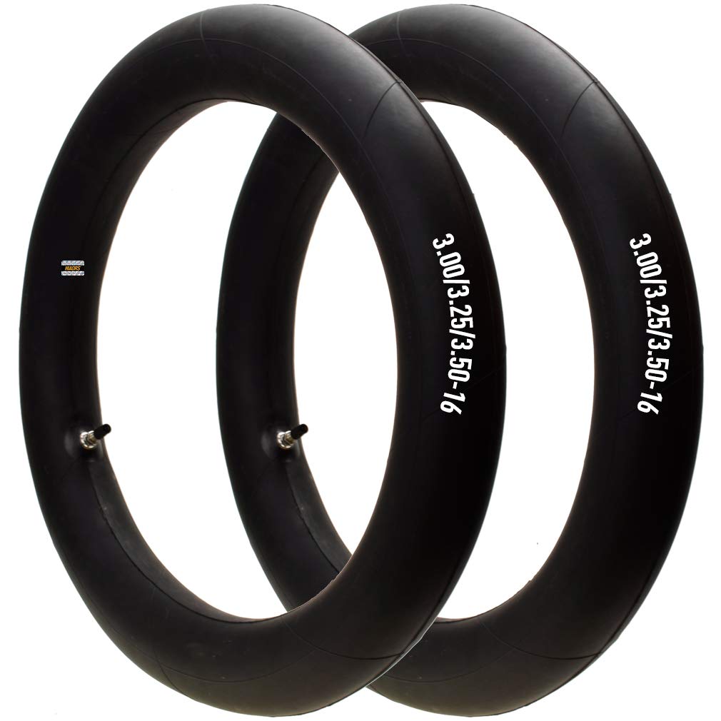 HIAORS 3.00-16 3.25/3.50-16 Motorcycle Inner Tube With Straight Valve Stem for 90/100-16 100/80-16 100/90-16 50cc 90cc 110cc Pit