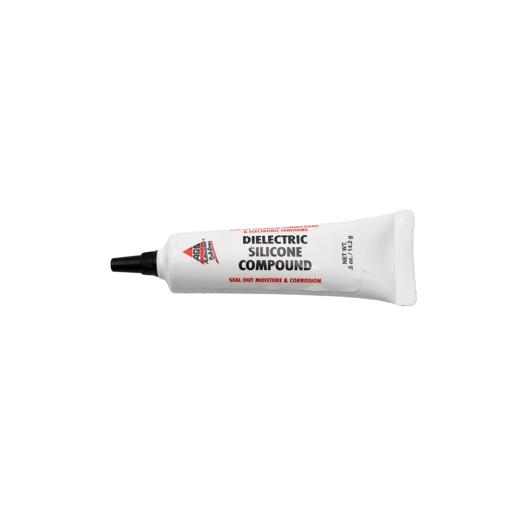 AGS Automotive Solutions Dielectric Silicone Grease - 0.5 oz Tube, Prevents Electrical Faults, Ensures Rust-Free Connections, Au