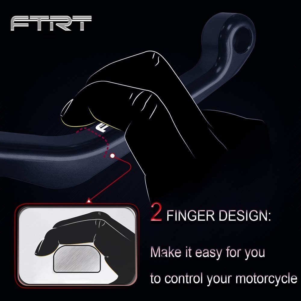 Ftrt Pivot Dirt Bike Brake Clutch Levers Compatible With Klx140 2008-2021, Klx140L 2008-2020, Klx140G 2017-2020, Klx140R Klx140R