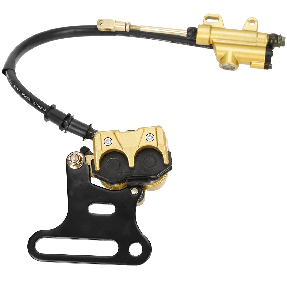 FVRITO Hydraulic Brake Master Cylinder & Caliper Assembly for 70cc-150cc Dirt Bikes - Model SCB010-ABS12