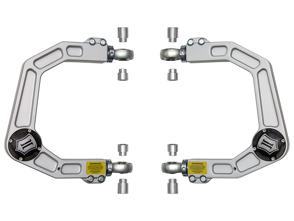 Icon Billet Upper Control Arm, W/Delta Joint Kit, Compatible With 2007-Up Toyota Fj/03-Up 4Runner/Gx, 58551Dj