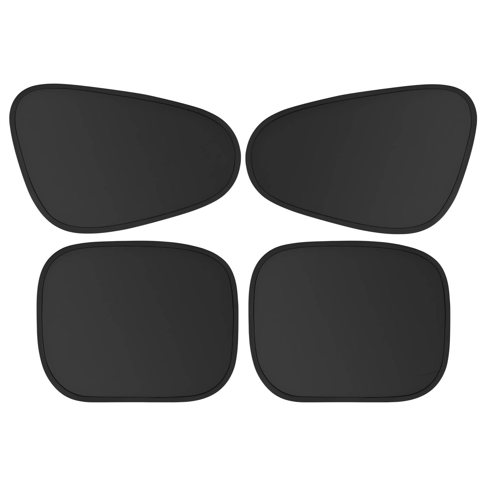 Edotim Car Window Shades, [2025 Upgrade] Electrostatic Adsorption Car Window Covers, Complete Blackout, UV Blocking, Suitable fo