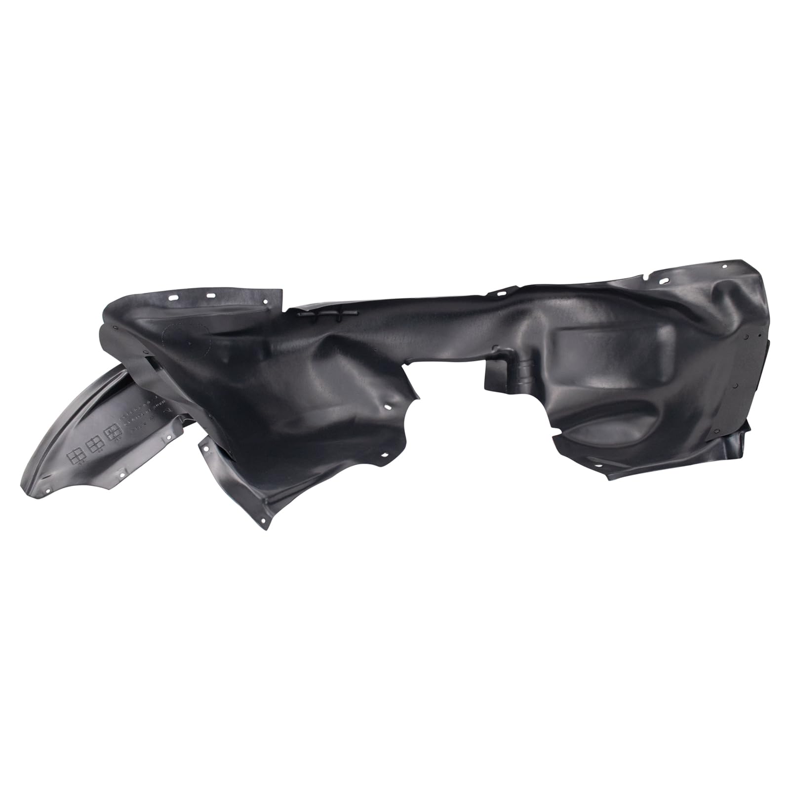 Trq Front Inner Fender Liner Set Compatible With 2011-2014 Volkswagen Jetta Vw1248120 Vw1249120