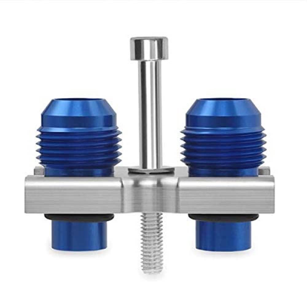 Mishimoto Mmocf-F80 Oil Line Fitting Kit Compatible With Bmw F8X M3/M4/M2C 2015-2020, Blue