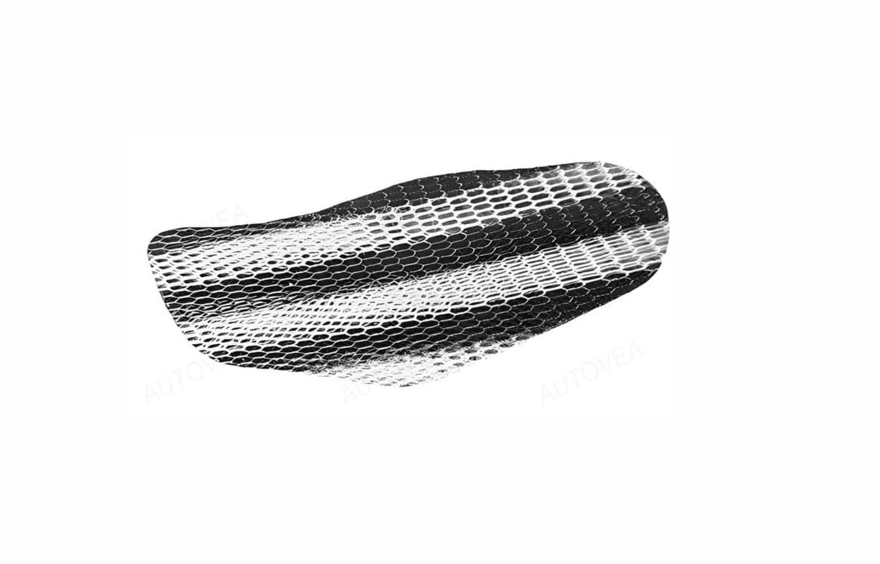 Autovea AntiSlip 3D Nylon Mesh Stretchable Net Bike/Scooty Seat Cover Cushion (White & Black) Compatible with Suzuki Access 125