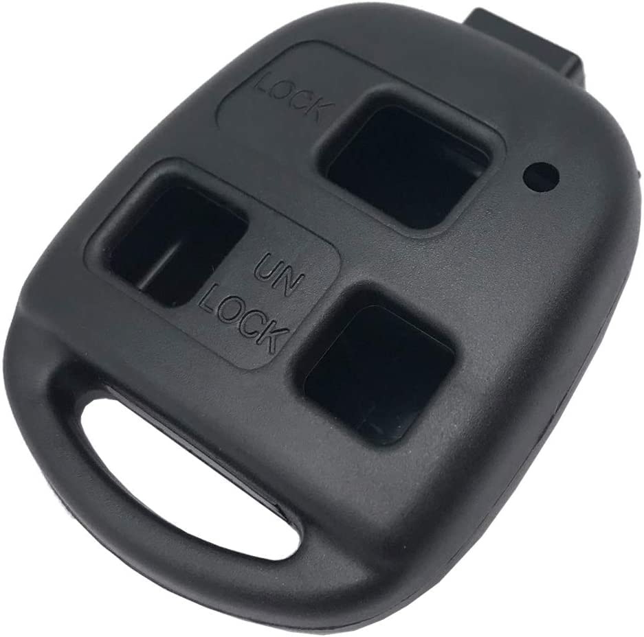 Horande Replacement Key Fob Cover Case Fit For Lexus Es Gs Gx Is Ls Lx Rx Sc Is300 Is330 Es300 Es330 Gx470 Rx330 Rx350 Rx400H Ls400 Ls430 Lx470 Keyless Entry Key Fob Shell