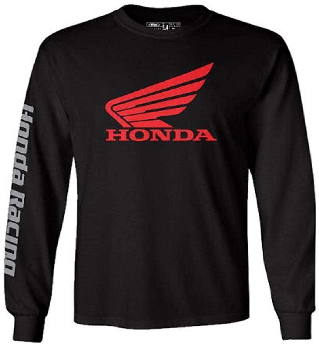 Factory Effex 17-87316 HONDA Long Sleeve T-Shirt (Black, X-Large)