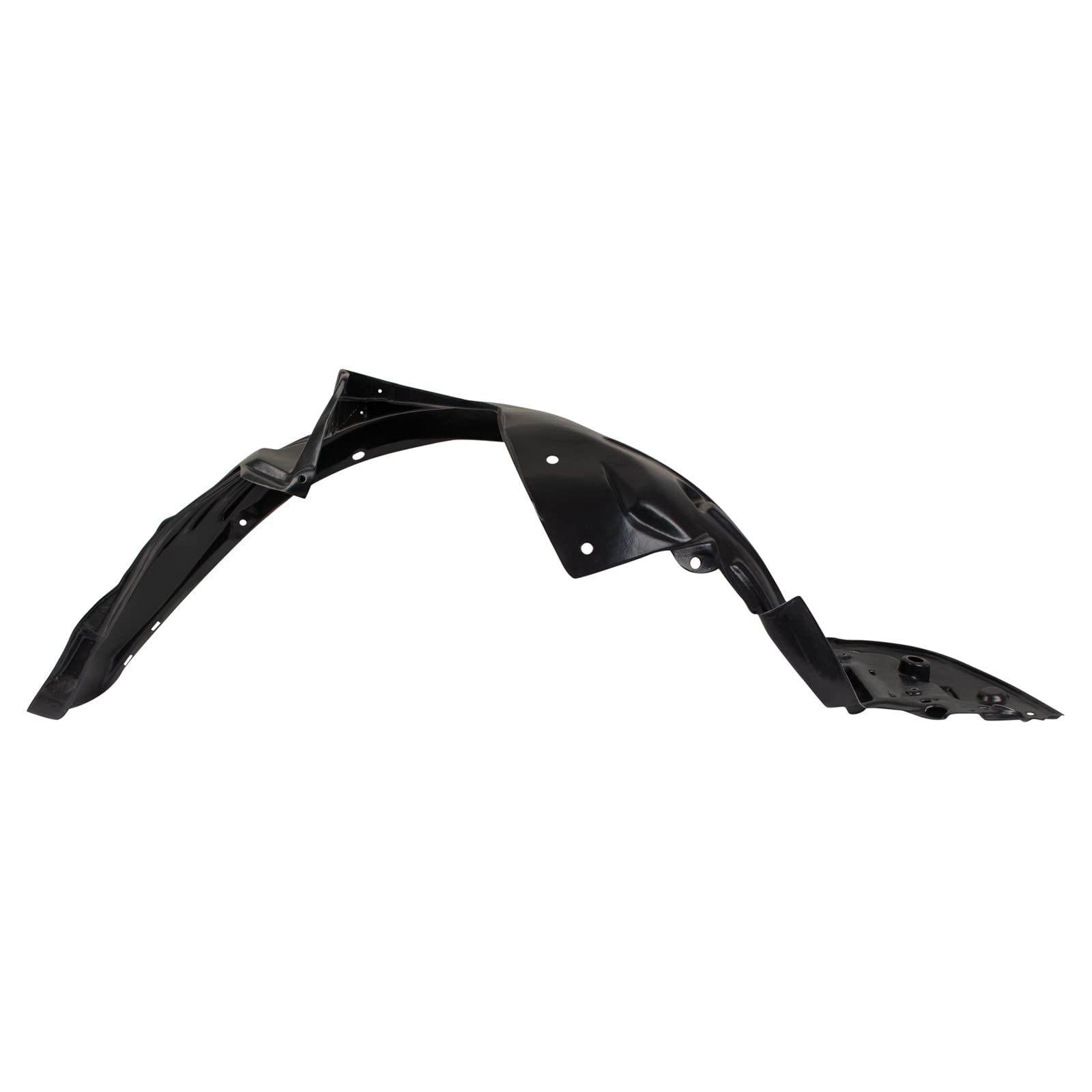 Trq Inner Fender Liner Set Compatible With 2009-2011 Honda Fit Ho1248133 Ho1249133