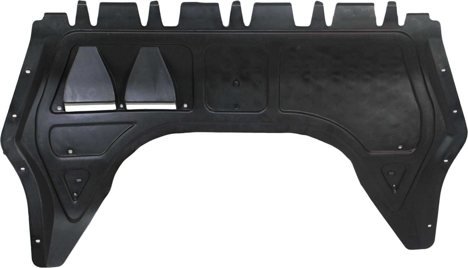 Garage-Pro Front Engine Splash Shield for 2005-2014 VW Jetta & 2006-2009 GTI, Durable Stainless Steel Construction