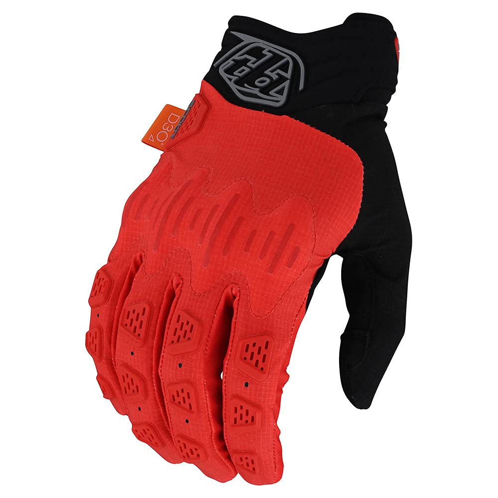 Troy Lee Designs Motocross Motorcycle Dirt Bike Racing Mountain Bicycle Riding Gloves, Scout Gambit Glove (Orange, Medium)