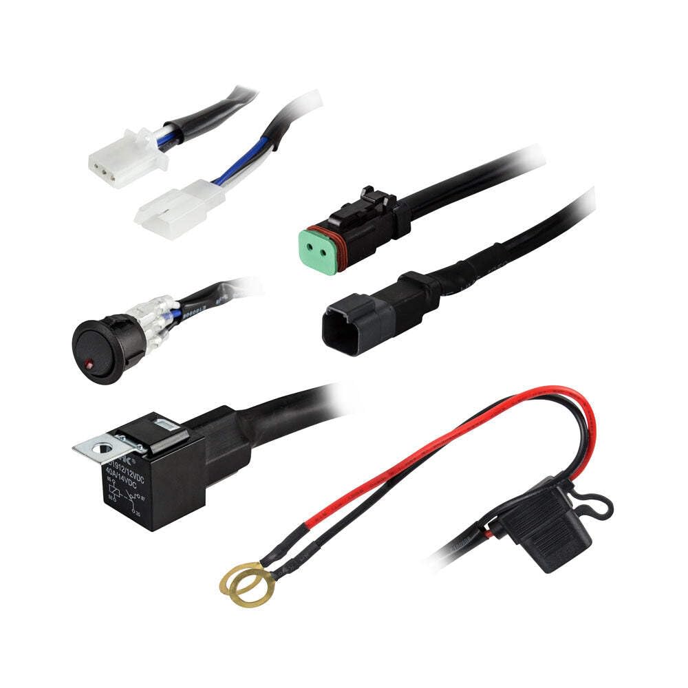 Heise - 1 Lamp Dt Wiring Harness And Switch Kit (He-Slwh1)