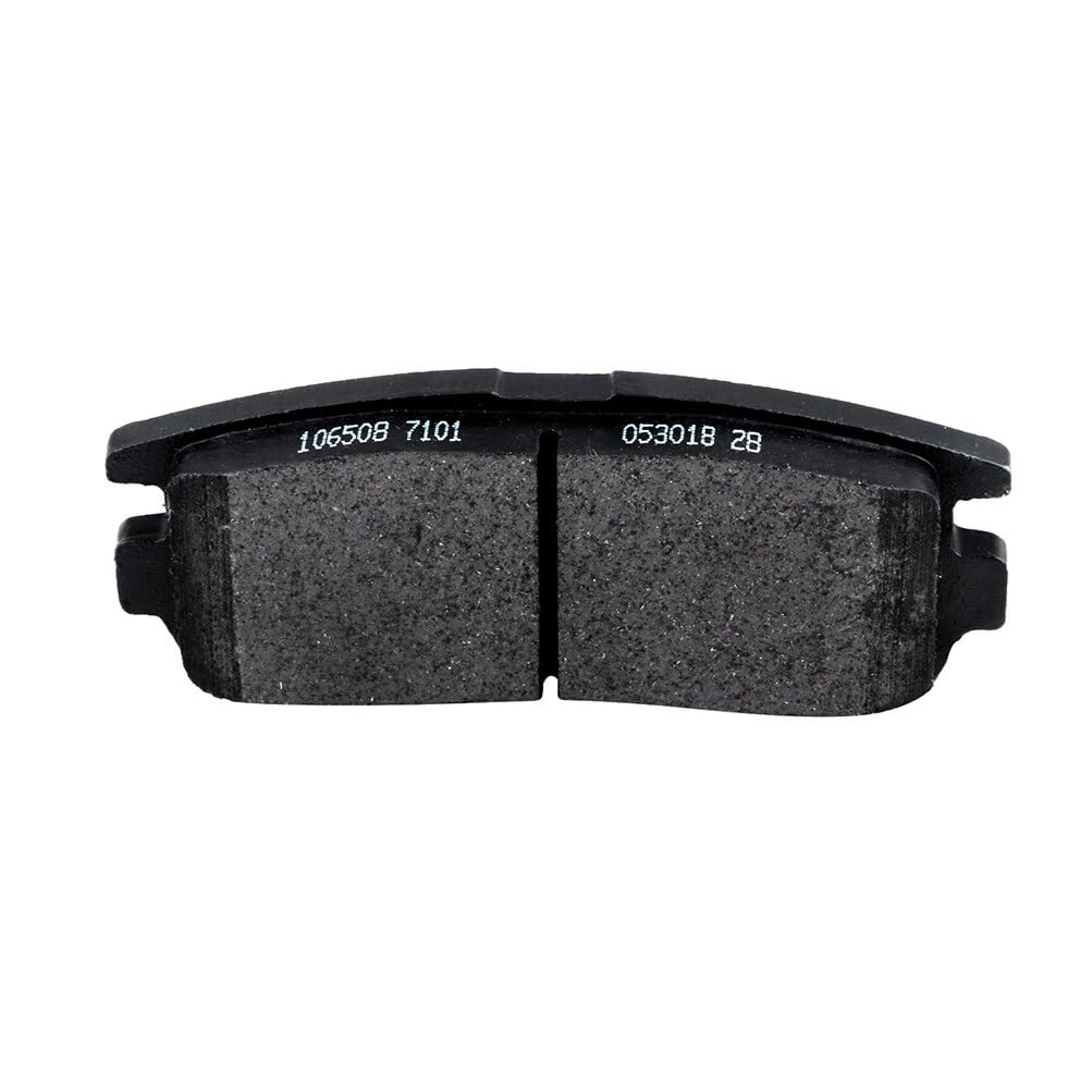 Cciyu D1125 D1275 Front & Rear Ceramic Disc Brake Pads Kit For Chevrolet Equinox 2010-2017,For Gmc Terrain 2010-2017 8Pcs