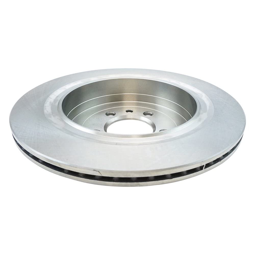 Trq Rear Brake Rotors Set Vented Compatible With 2005-2009 Land Rover Lr3 2010-2016 Lr4 2006-2013 Range Rover Sport
