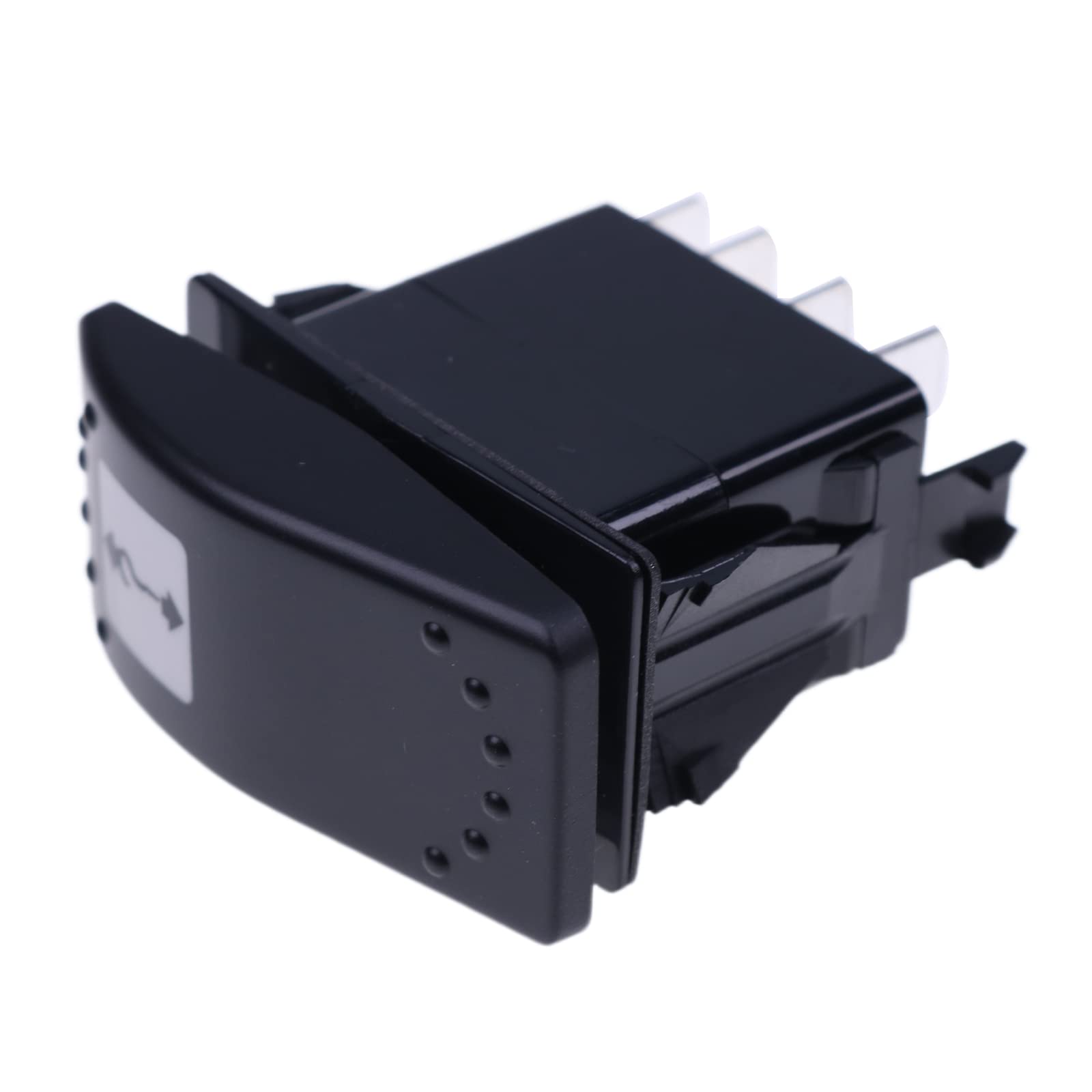 JEENDA Winch Switch for CAN AM Maverick & Commander - Metal, Black, Model 710002052