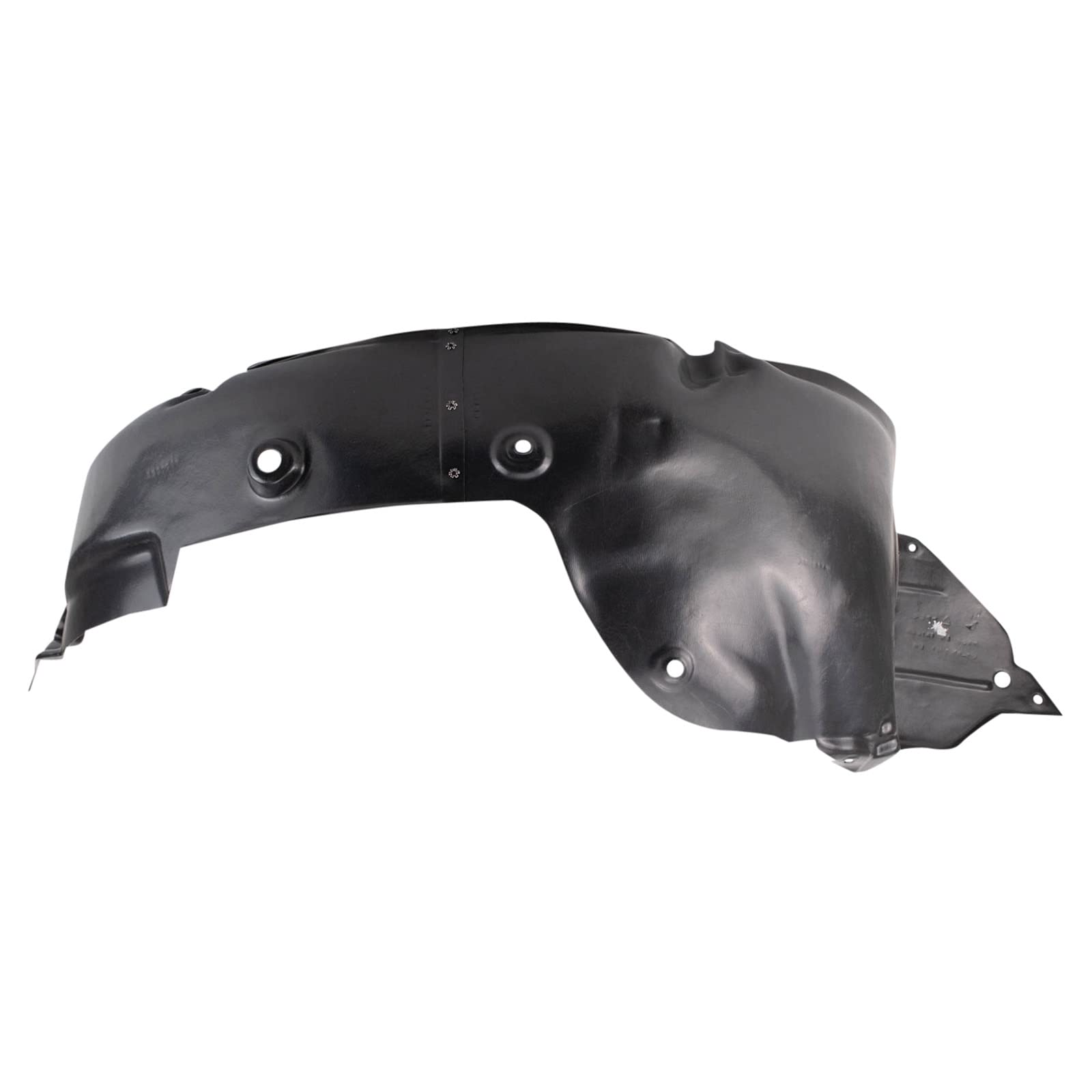 Trq Inner Fender Liner Set Compatible With 2012-2013 Hyundai Veloster Hy1248155 Hy1249155
