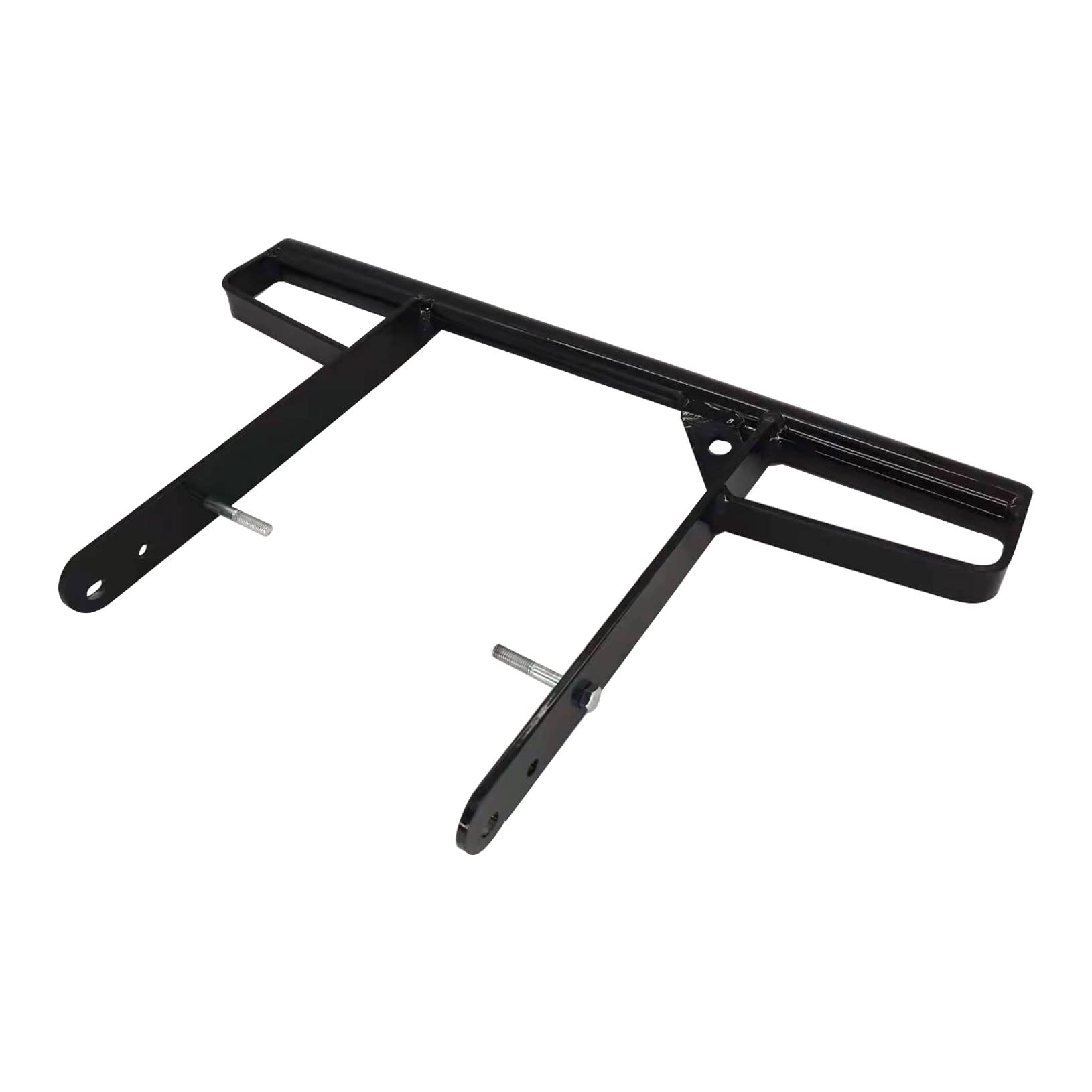 HJSIUTV Aluminum Rear Wide Grab Bar Bumper for 2006-2020 Yamaha Raptor 700R, Black