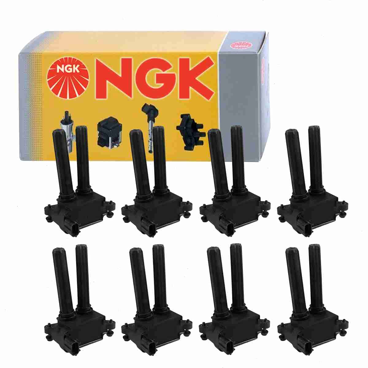 8 pc NGK Ignition Coils compatible with Ram 1500 5.7L V8 2011-2019