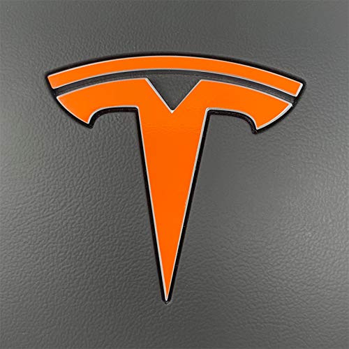 Custom Cut Graphics Tesla Model Y Decal Wrap Set, 11-pc, Vinyl, Gloss Orange