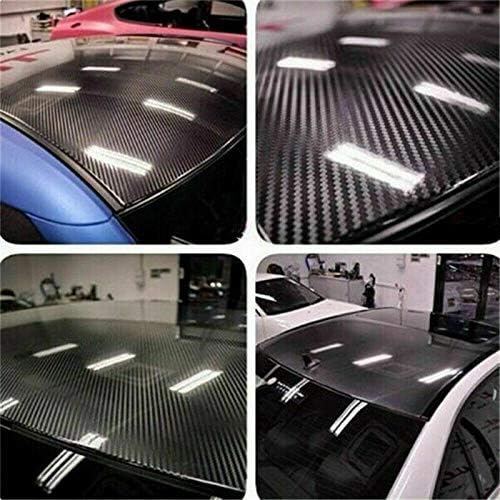 MACHSWON 5D Car Carbon Fiber Vinyl Wrap Roll, Self-Adhesive Film Sticker for Cars and Motorcycles, Interior/Exterior DIY Decorat