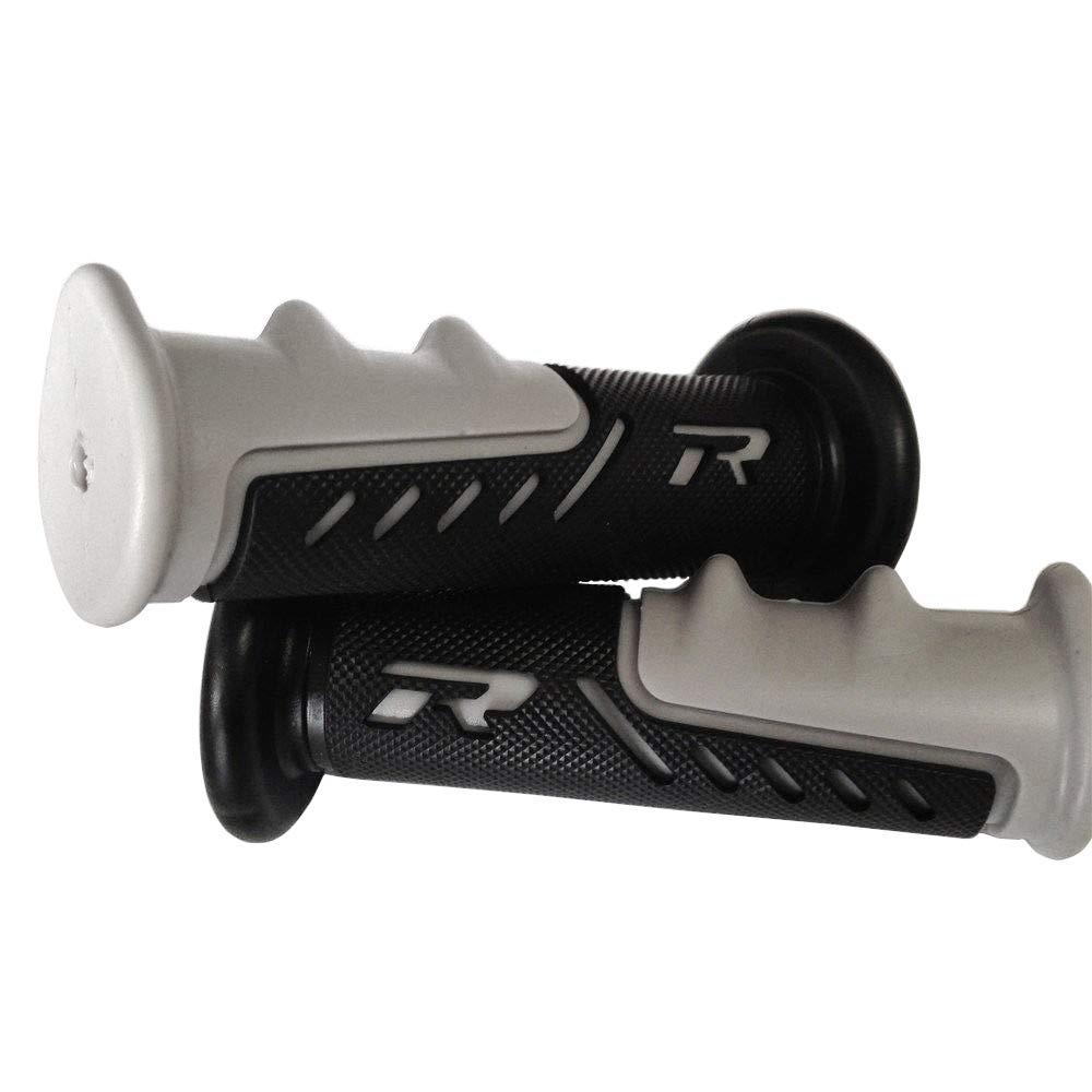Httmt Xh4077- Atv Watercrafts Inchesr Inches Engraved Gel Grips Gray Compatible With Atv Quad Yamaha Kawasaki Polaris Seadoo Bom